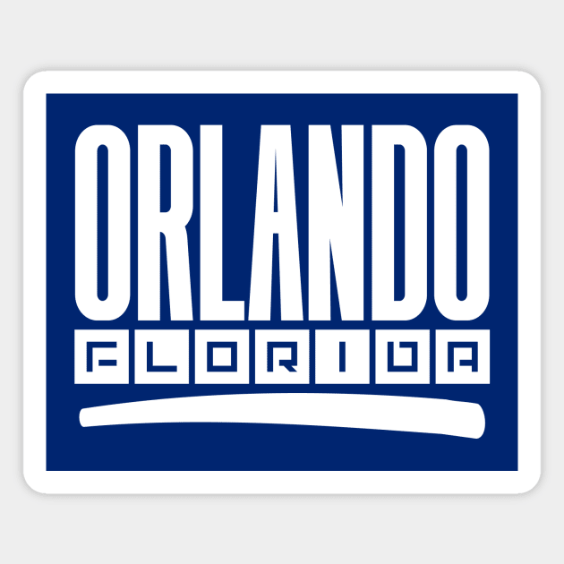 Orlando, Florida Magnet by colorsplash